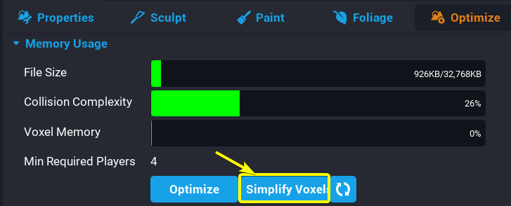 Simplify Voxels