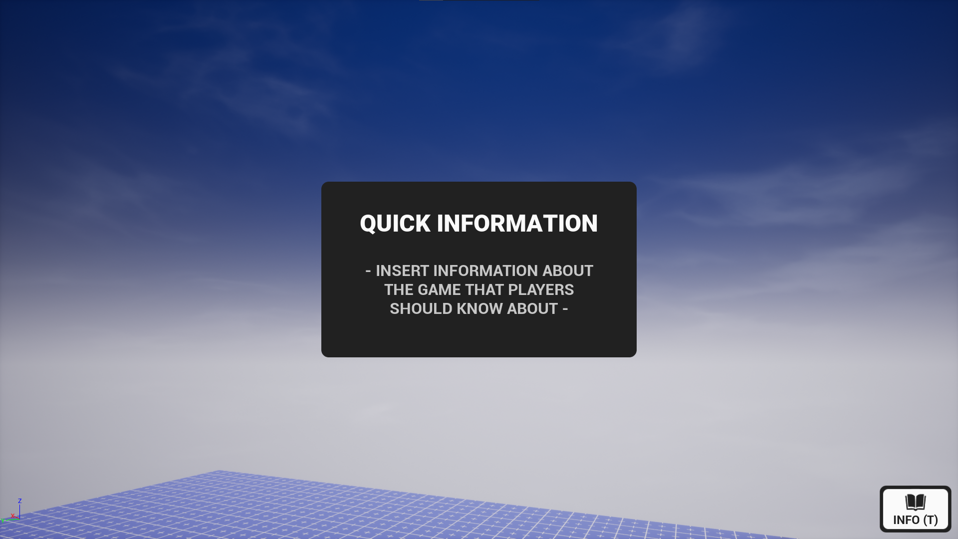 Quick Information with Button