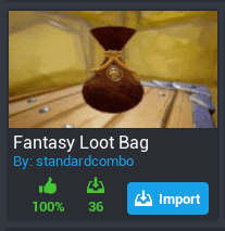 The Fantasy Loot Bag